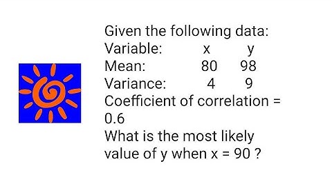 Regression Analysis - Linear Regression - NCERT, ISC, ICSE, CBSE, CA, GCSE, IGCSE, IB - Example #12