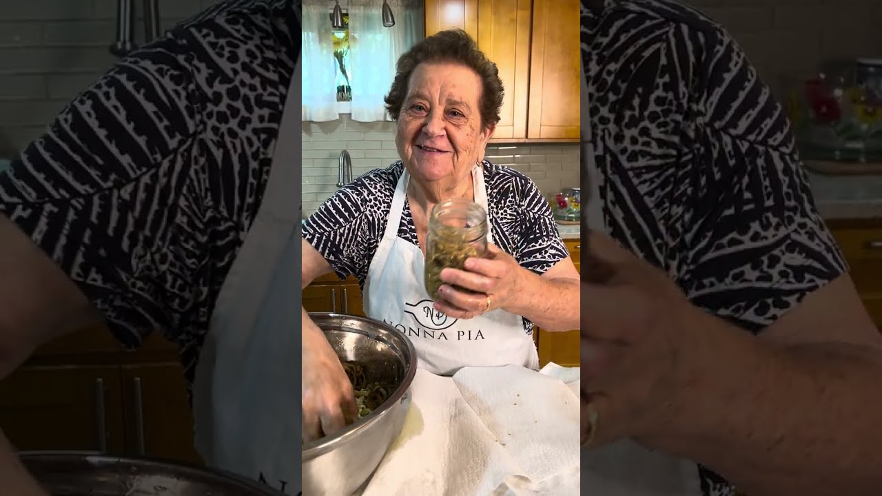 Nonna Pia's Pickled Eggplant!