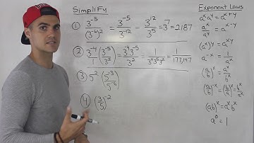 MCR3U - Integer Exponents Examples Part 2 - Grade 11 Functions