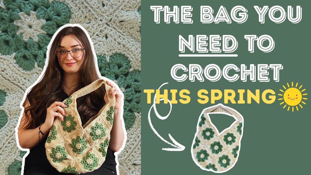 Doll Jozzette Cat&Granny Square Bag The Bag You NEED To Crochet 