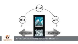 Tomameri 16GB Compact and Portable MP3 Player MP4 Player Video Player with E-Book Reader, Photo