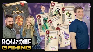 3 Chapters Card Game Playthrough | Drafting, Trick-Taking & Scoring screenshot 5