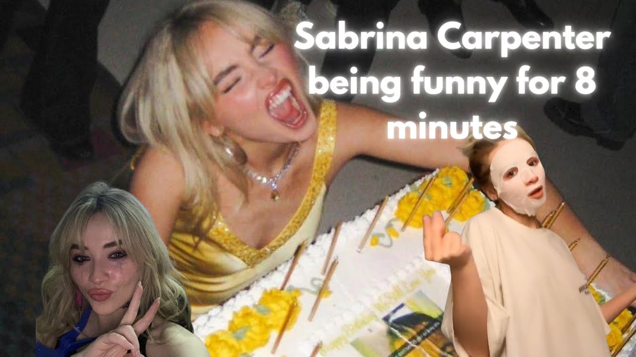 SABRINA CARPENTER HILARIOUS MOMENTS 😂