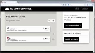 Security Brands - Summit Control How to Delete Users