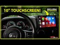 2011-2014 Jeep Wrangler 10" Touchscreen Installation // Apple CarPlay Compatible!