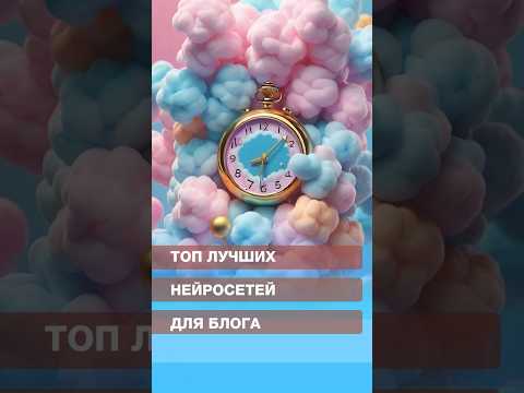 Топ лучших нейросетей для блога🔝 #искусственныйинтеллект #нейросеть #нейросети #блог #блогер