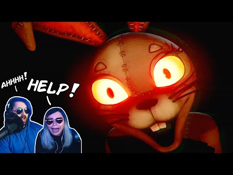 she screamed SO loudly 😭| Five Nights At Freddy's: Security Breach #2