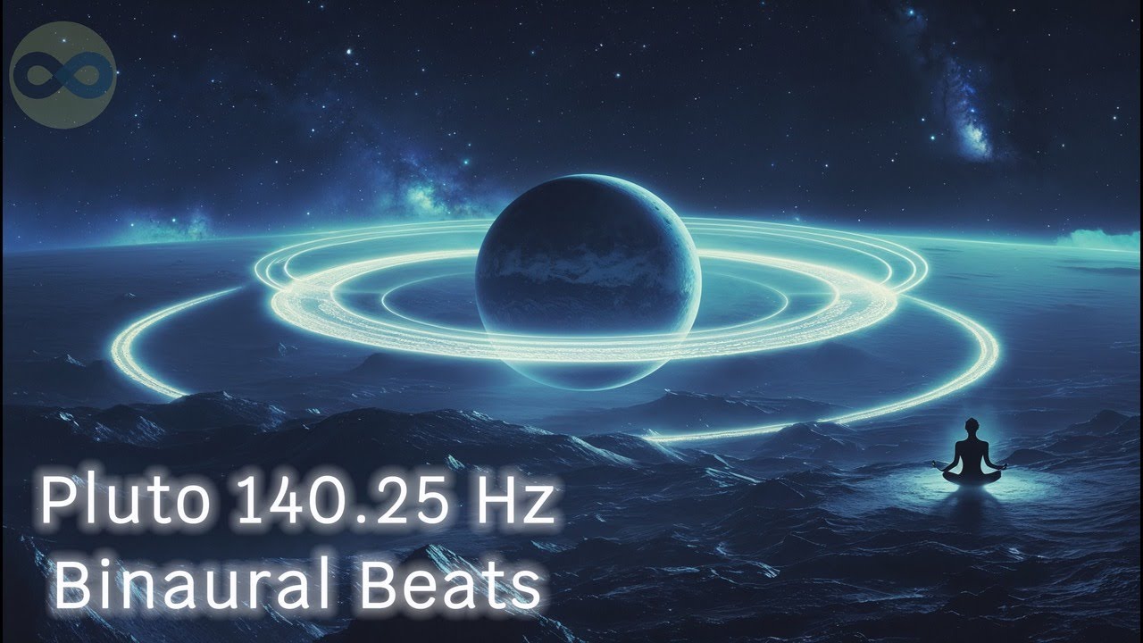Pluto Frequency Meditation | 140.25 Hz + 4.5 Hz Pure Binaural Beats for Deep Transformation