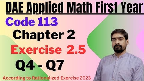 Exercise 2.5 Applied Math 113 Question ( 4 to 7) |  How to find a Geometric Means?