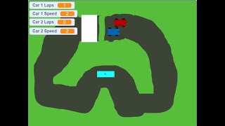 How to make a Multiplayer Car Race Game in Scratch   Super Easy Scratch Tutorial screenshot 5