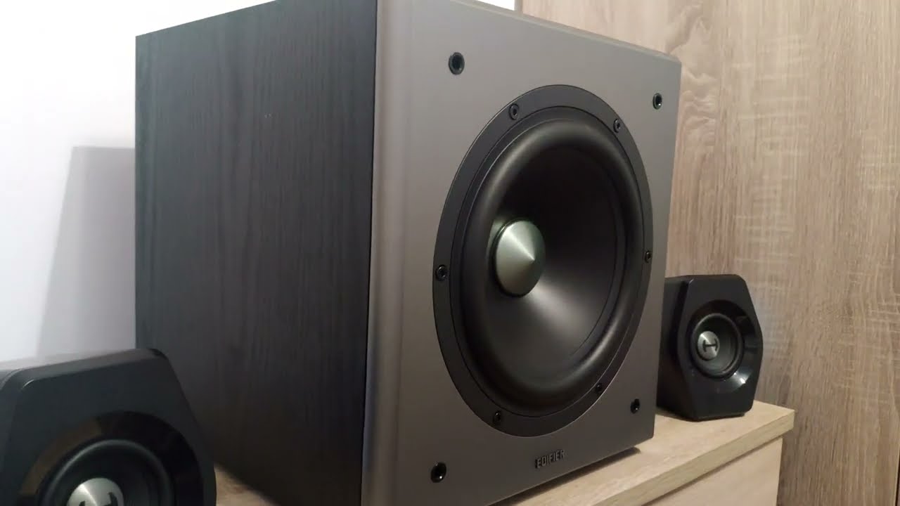 Edifier G2000 + Edifier T5 Subwoofer: Movie Demo