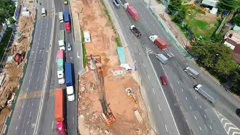 Cầu Giồng Ông Tố  thuộc hạng mục Nút Giao An Phú