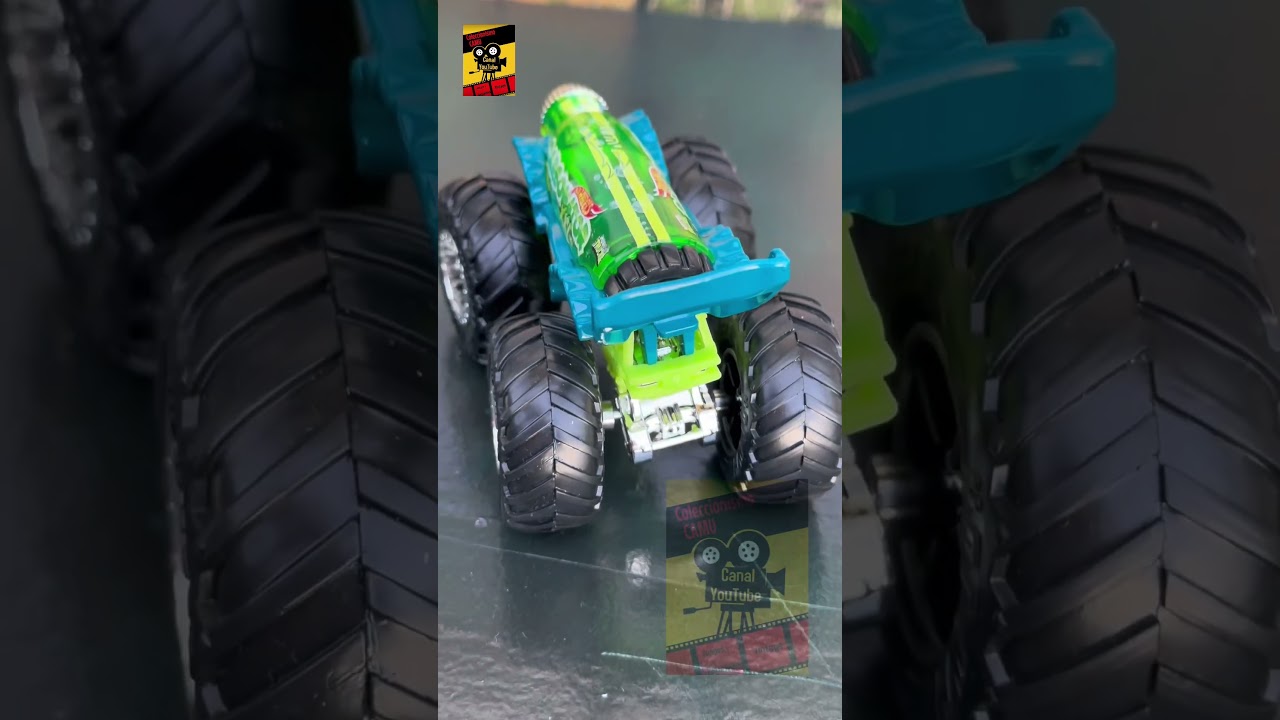 Monster Trucks - Carbonator - Hot Wheels - Diecast