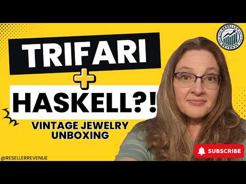 Trifari, Haskell & Monet?! Sorting a STACKED Vintage Jewelry Estate