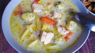 Самый вкусный куриный суп (Субтитры)