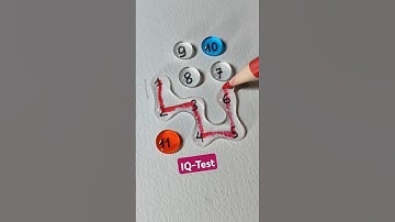 Vẽ một trò chơi nối số từ 1 đến 10 #drawing #line #maths #shorts