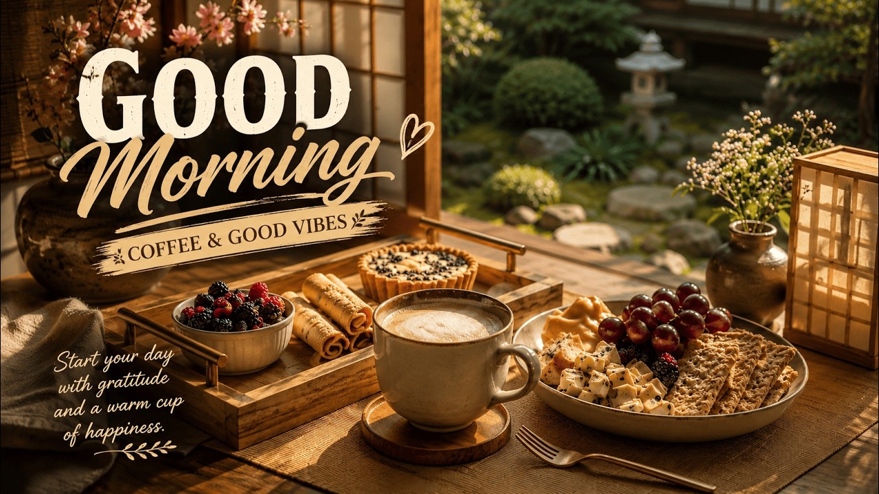 コーヒーJAZZスイカ さま　Better Life&Vibes Happy Summer Morning Jazz ☕ Relaxing Coffee Jazz Music and