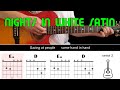 Nights in white satin  the moody blues  guitar lesson  acoustic guitar with chords  lyrics