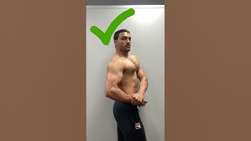 EASY Side Chest Pose Tutorial ✅