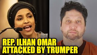 WATCH: Ilhan Omar ATTACKED by Trumper After Calling for Noem's Resignation