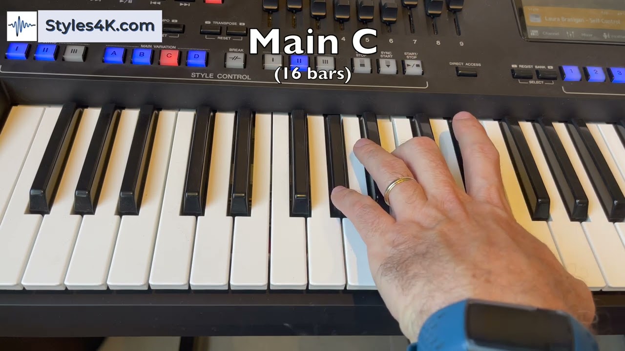 Style Demo for Self Control (Laura Branigan) available at Styles4K.com