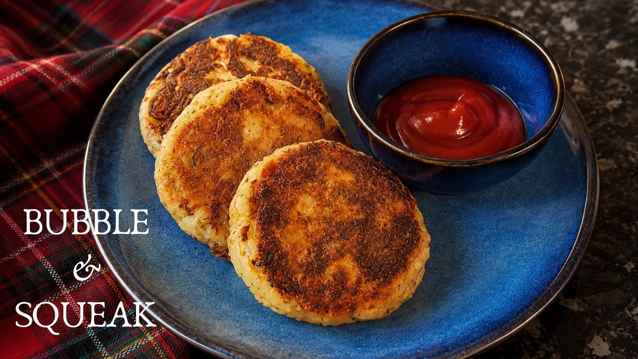 Bubble & Squeak Patties | Easy Potato & cabbage  recipe