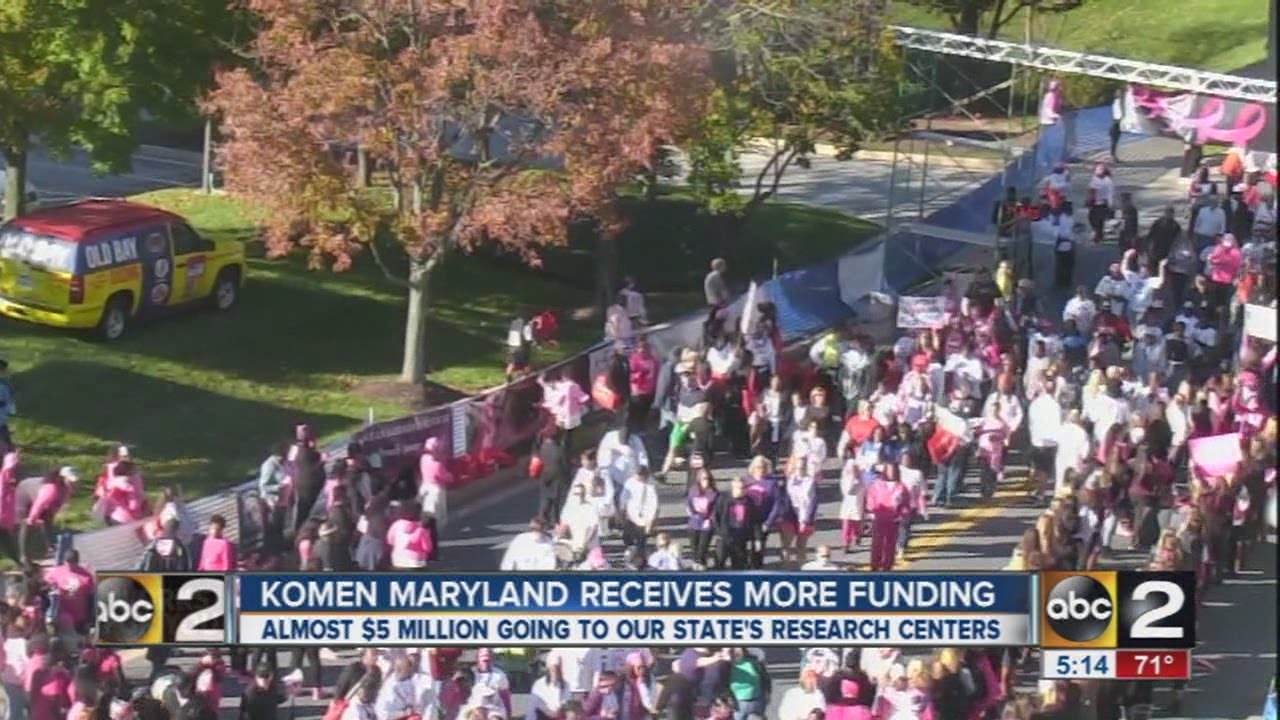 Komen Maryland receives more funding