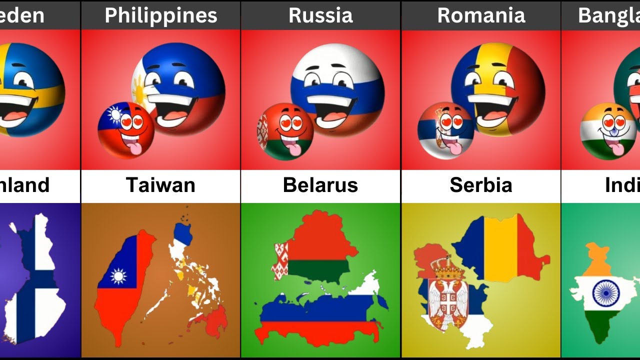 Countryballs Good Neighbor | By O&M Facts