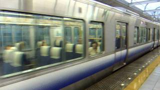 JR西日本225系5000番台E509編成 関空快速関西空港行き発車