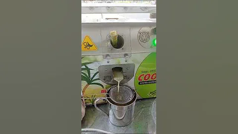 Sugarcane juice icecream making || #shorts #food