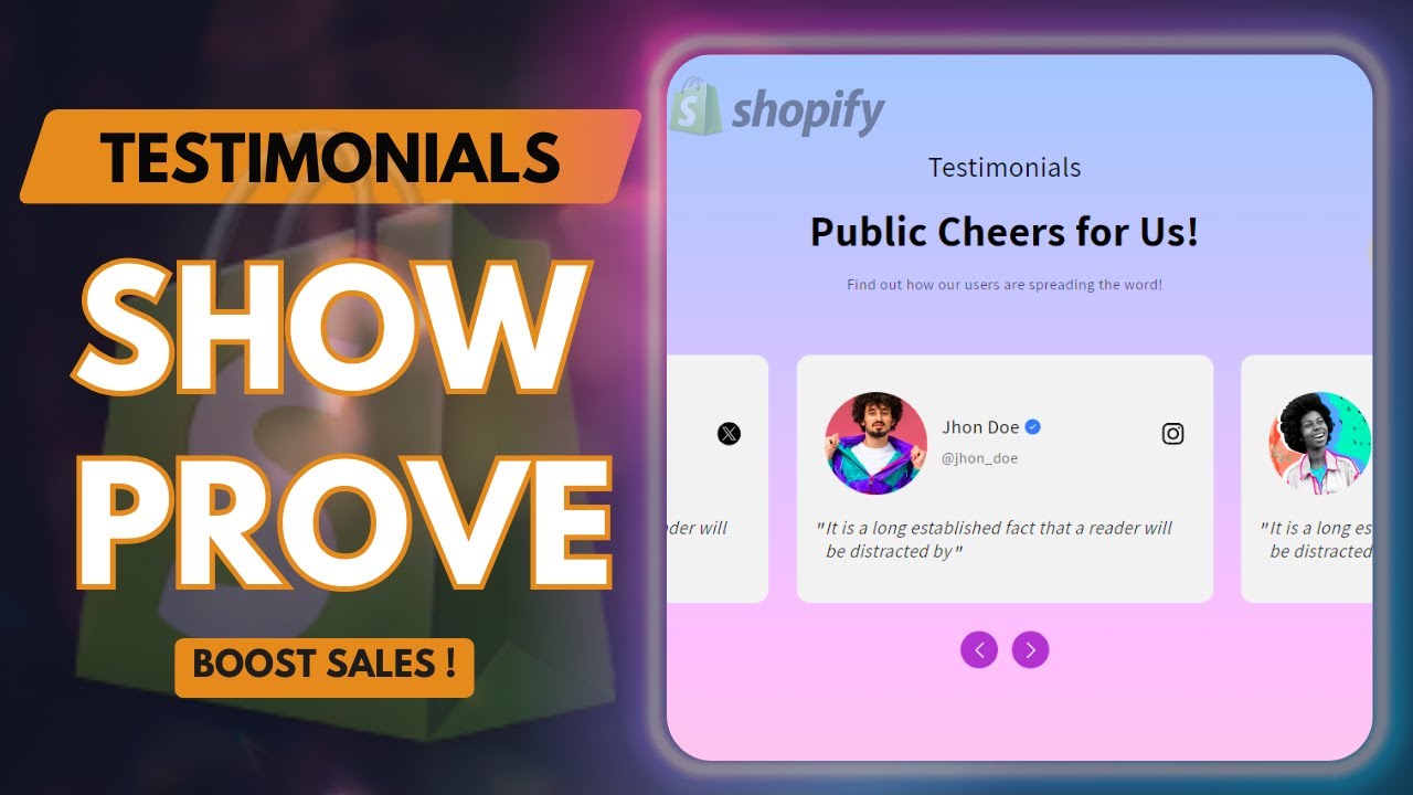 How To Add Testimonial Section Without APP [Shopify Store]