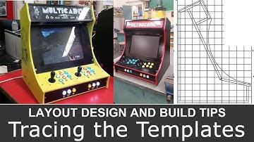 BARTOP ARCADE CABINET Layout Design and Build Tips PART 2