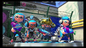 Splatoon 2 - Project X Rank (Ranked Battles) - Splat Zones #1: Back to the Start