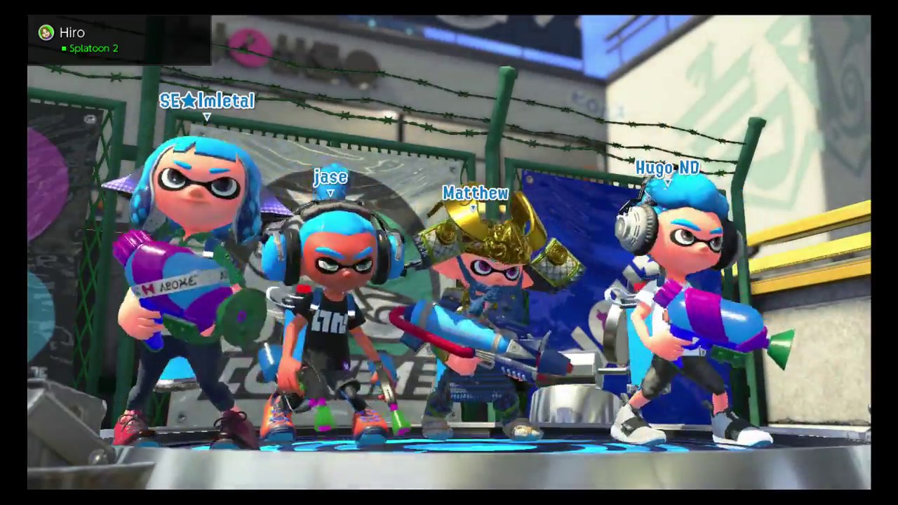 Splatoon 2 - Project X Rank (Ranked Battles) - Splat Zones #1: Back to ...