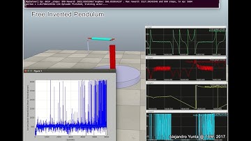 Deep Q Learning on Free Inverted Pendulum