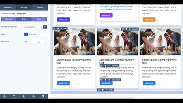 Bootstrap drag drop - card design