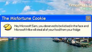 MISFORTUNE COOKIE | Microsoft Sam reads Wacky Windows Errors (Season 23 Premiere)