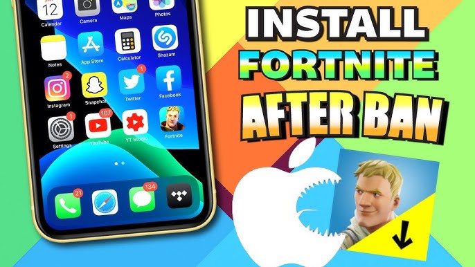 Play Fortnite on iOS (xCloud) + Get Matte Black Variants EASILY