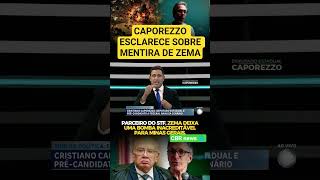 DEPUTADO CAPOREZZO DESMENTE ZEMA NA TV #shortts