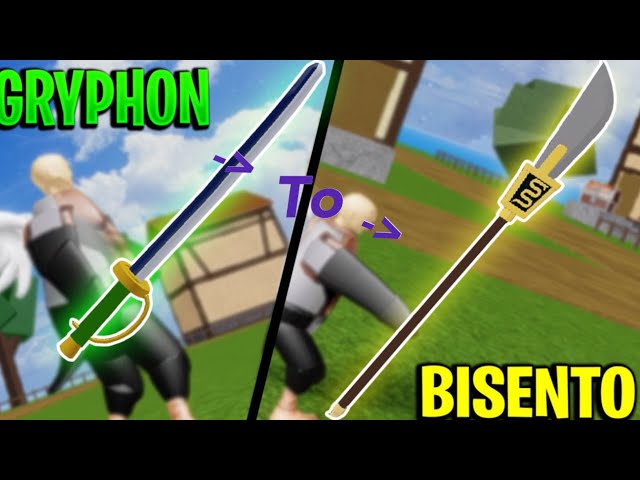 Blox Fruit:The Legendary Sword Bisento:E4 