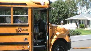 Jason's first day of kindergarten - Bus pick-up Profile