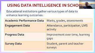 Webinar Data,  Algorithms and Intelligence