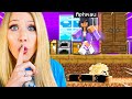 Sneaking into APHMAU's Minecraft House for 24 Hours!