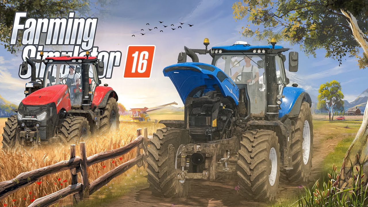 Fs16 Net Multi Crops Harvest With Tractors In Fs16 | Fs16 Multiplayer ...