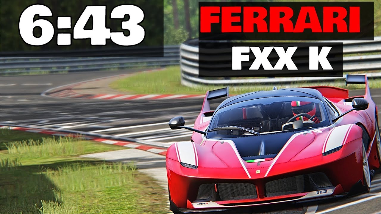 Assetto Corsa Ferrari FXX K Fast Lap In Nurburgring ! YouTube