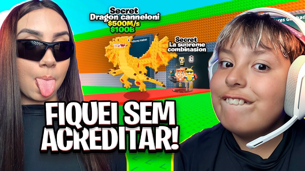 Ganhei o MELHOR BRAINROT DE TODOS do meu irmãozinho! Fiquei sem acreditar
