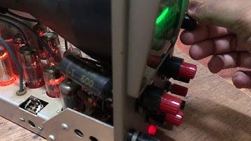 Vintage Heathkit IO-10 oscilloscope first time powering up! - Part 1