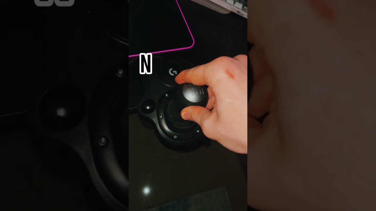 How to shift into reverse gear? | Logitech Driving Force Shifter