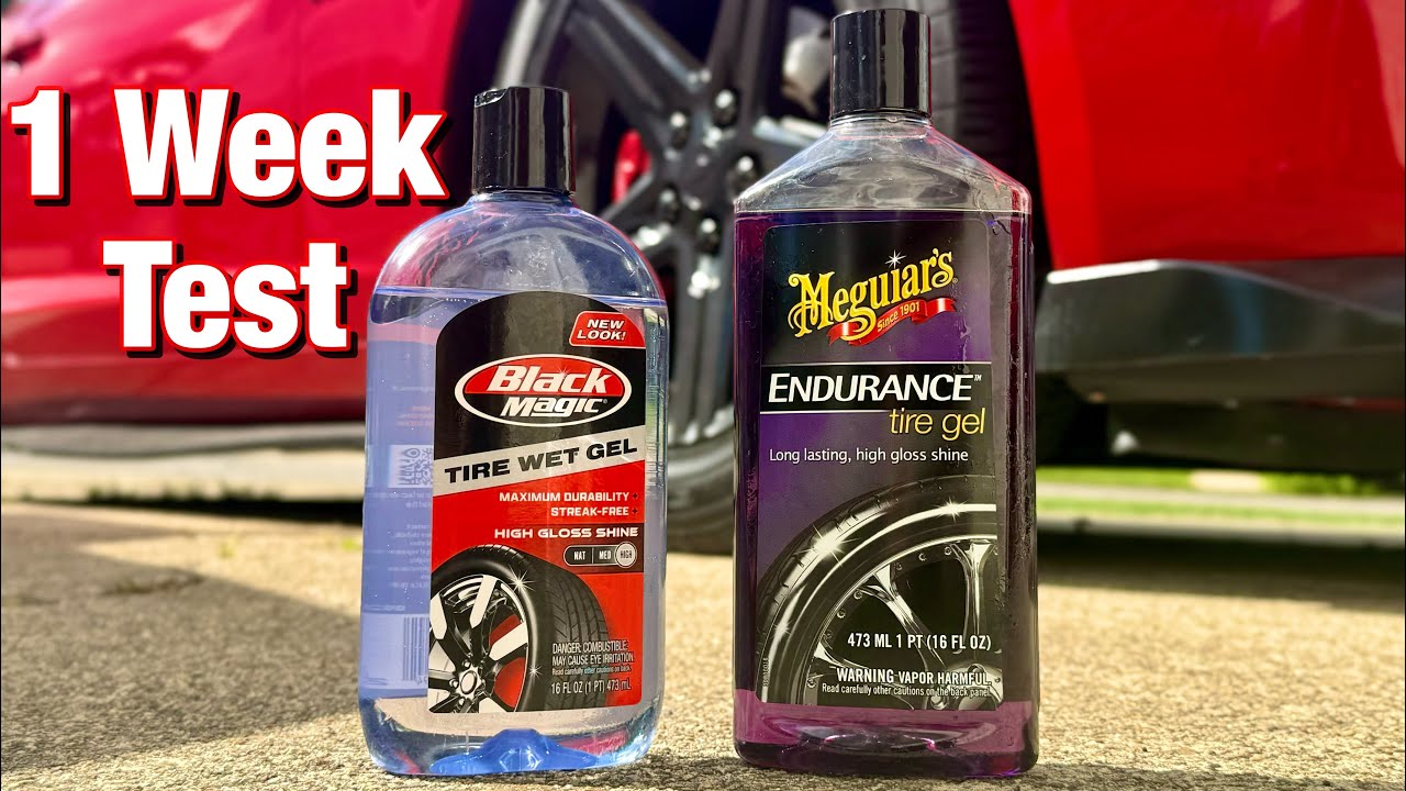 Meguiar’s Endurance и Black Magic’s Tire Gel | Посмотрим, как долго они прослужат?