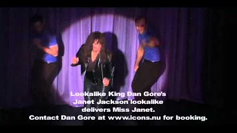 Janet Jackson Lookalike - Janet Jackson Impersonat...